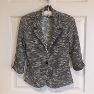 About a Girl knit blazer